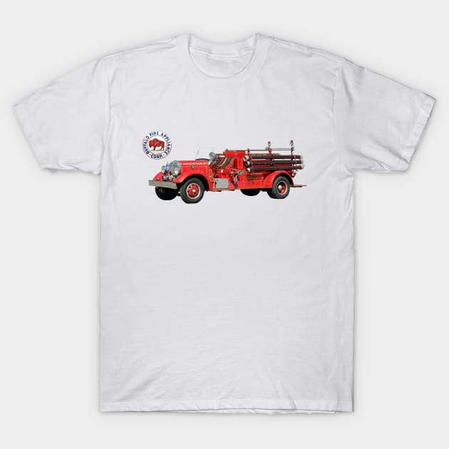 Buffalo Fire Apparatus T-Shirt by Chasing Blue